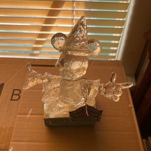 Light up Mickey Sorcerer figurine. Disneyland traditions.